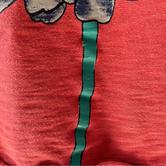 BUYKUD Short Sleeve Sunflower Printed T-Shirt - Picture 6 of 7